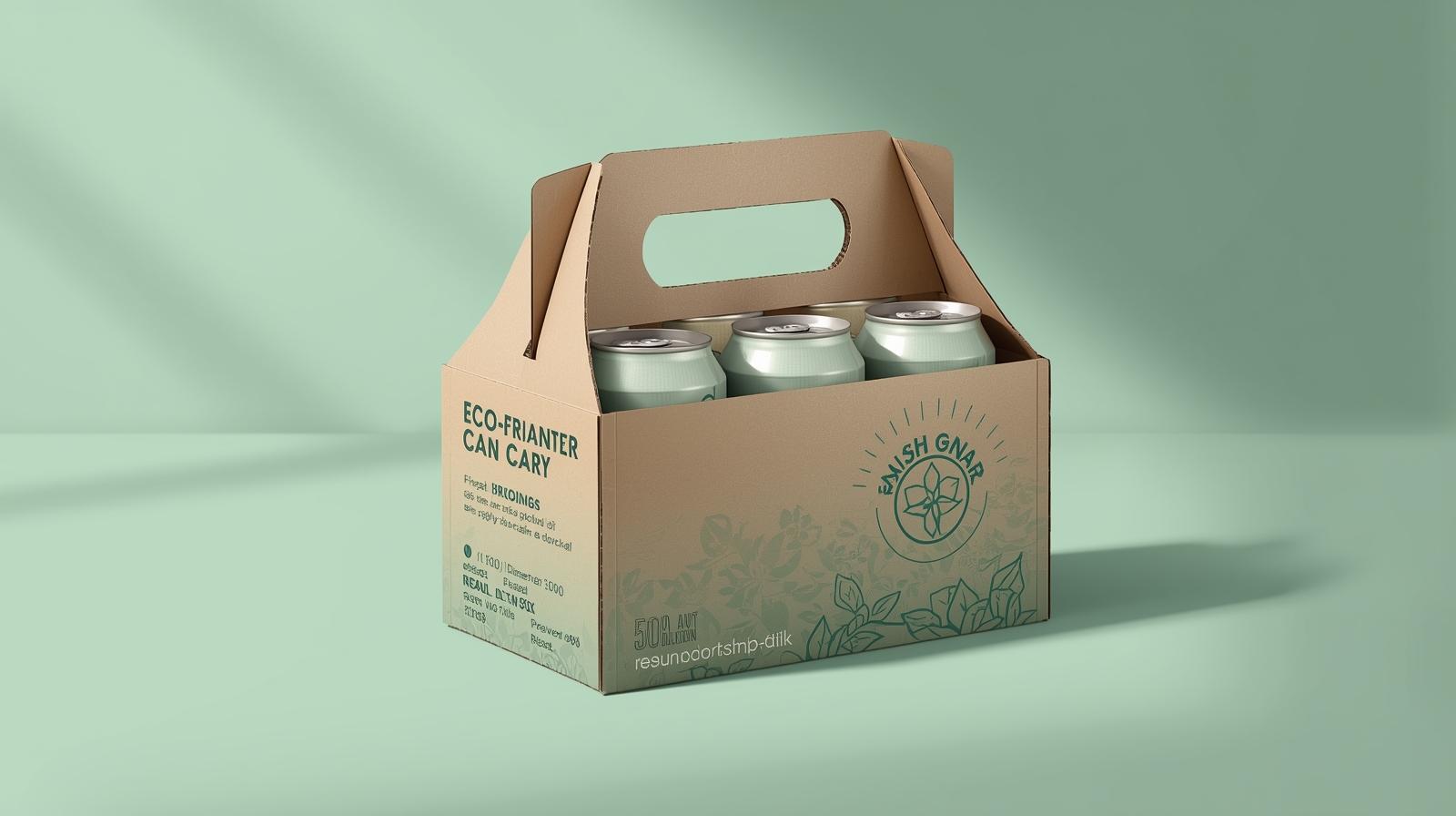 Cardboard Can Carriers - Image 1